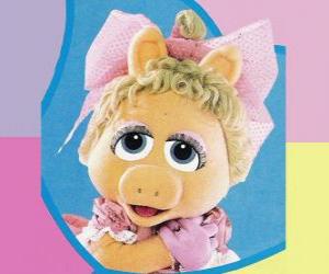 yapboz Bebek Piggy, Muppet Bebek Miss Piggy